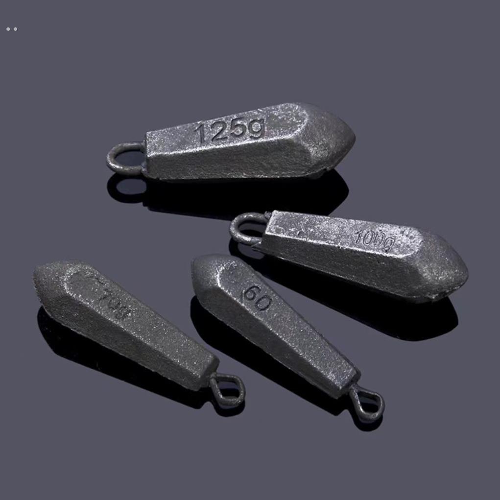 水滴六棱型环保带环铁坠铅砣垂钓钓坠淡水钓海钓远投抛竿配重铅坠