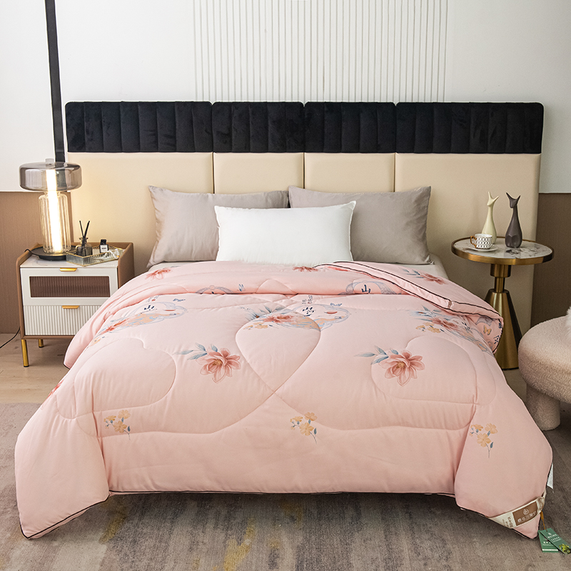 【星星美学穿搭】A类正品蚕丝被厚冬被全棉双人被单人被