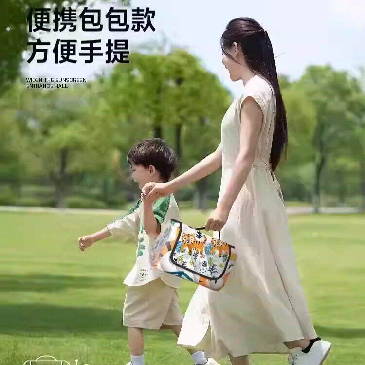 户外野餐垫加厚新款防潮垫便携露营公园草地防水地垫沙滩帐篷垫子