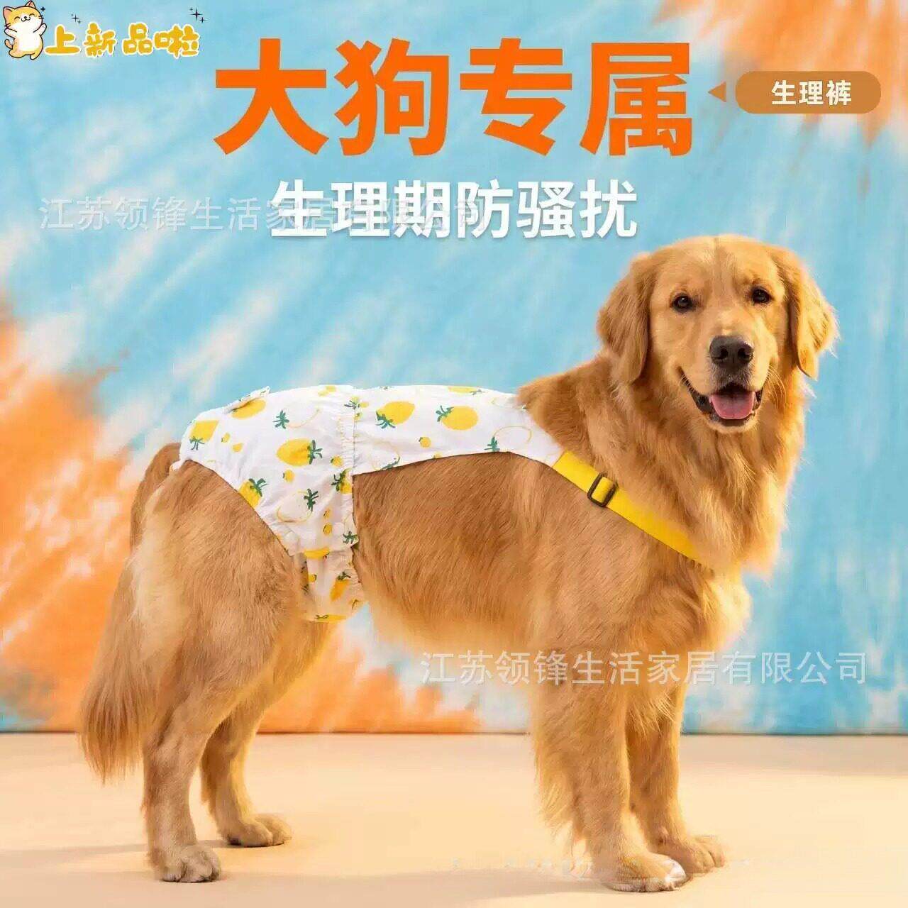 母狗发情裤狗狗专用生理裤中大型犬姨妈月经安全裤经期防交配护垫