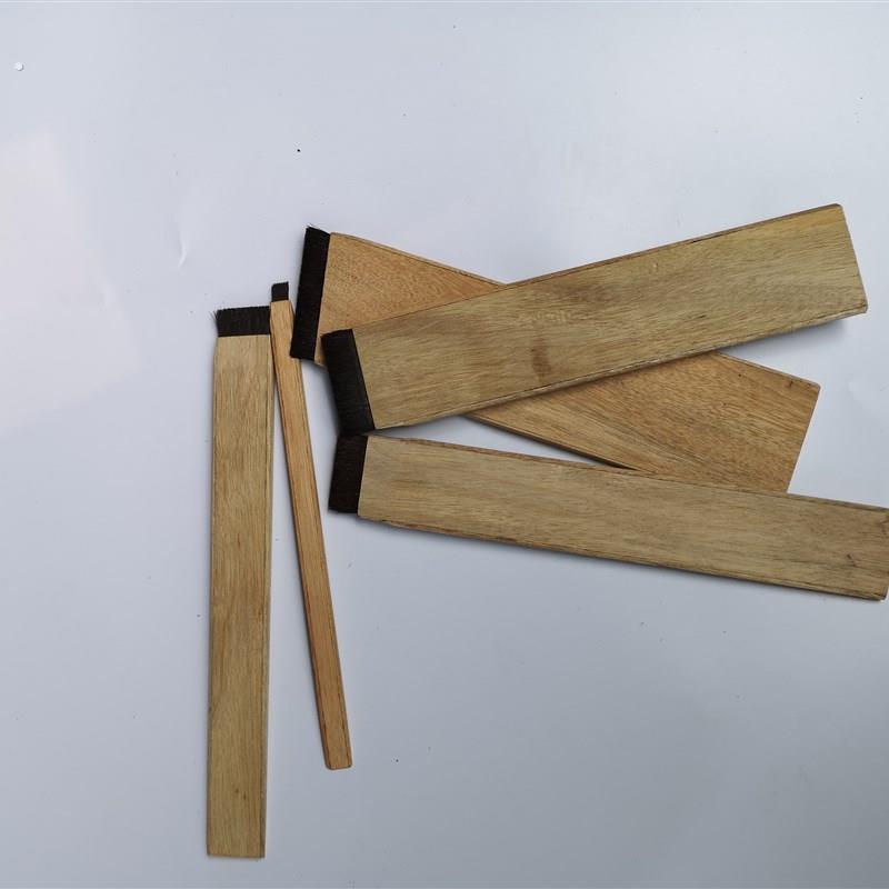 大漆发刷生漆发刷 大漆材料漆艺工具漆画专用头发刷 可开3-4次