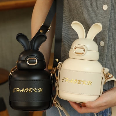 兔子吸管保温杯孕妇产妇专用水杯