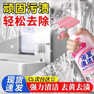 浴室清洁剂强力去污除垢卫生间玻璃去顽固污渍清洗剂瓷砖除垢神器