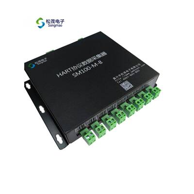 HART数据采集器 hart网关 8路hart转modbus协议转换器SM100-M-8