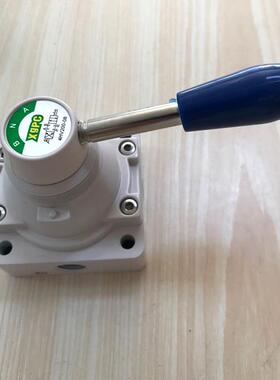 XGPC气动手转阀4HV200-08 4HV300-10 VH210-08三位四通手板阀门