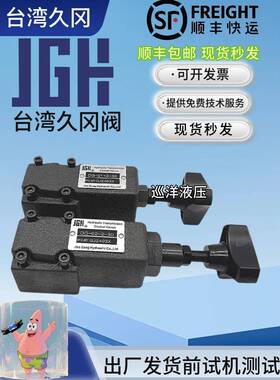 JGH久冈 DG-01-0-32 1 2 3直动式溢流阀DG-02-0-30 1 2 3管式DT