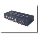 四进八出视频分配放大器 独立调节的视频加权放大器