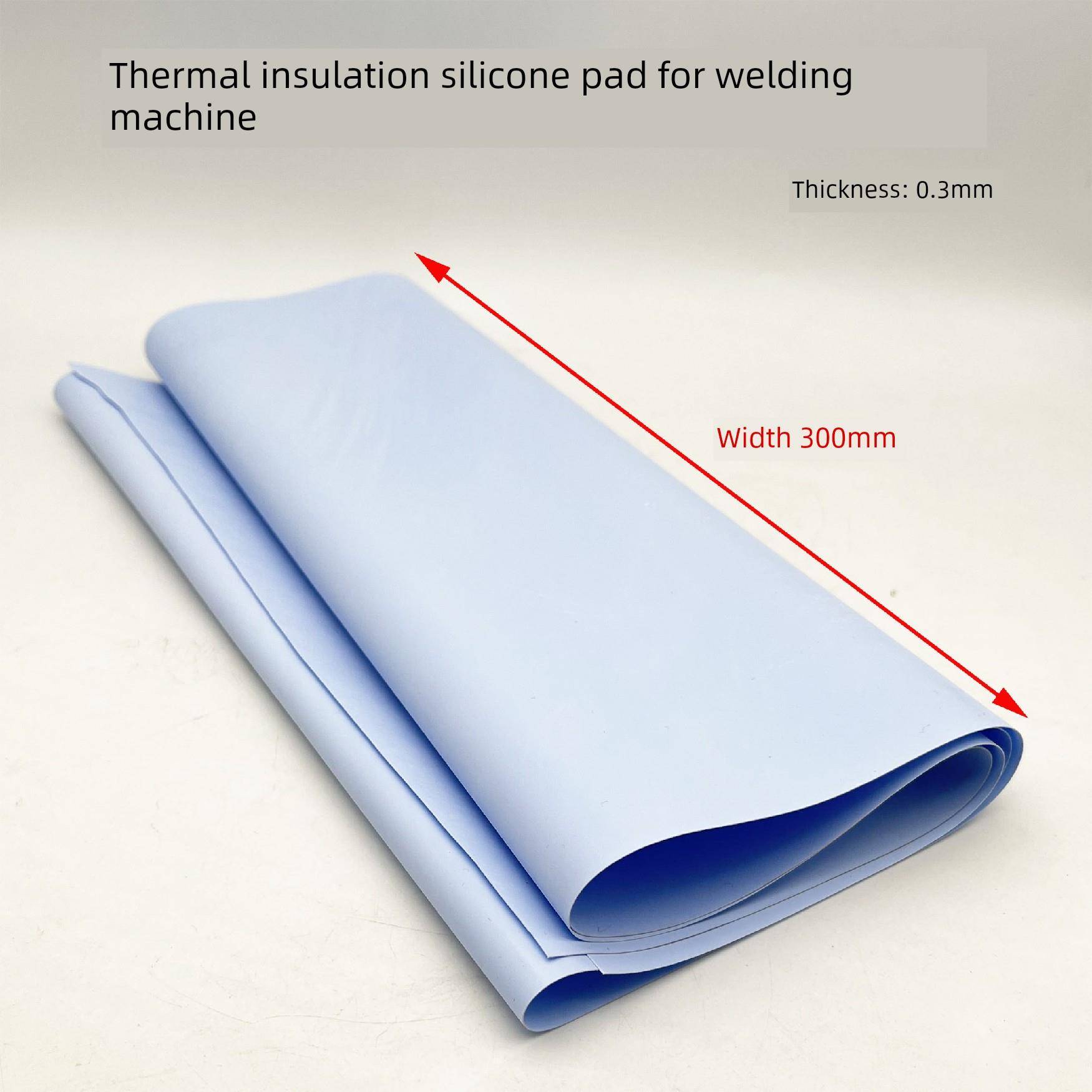 导热硅胶布绝缘布光单管Mos管逆变焊机冷却硅胶垫片硅胶胶带300mm