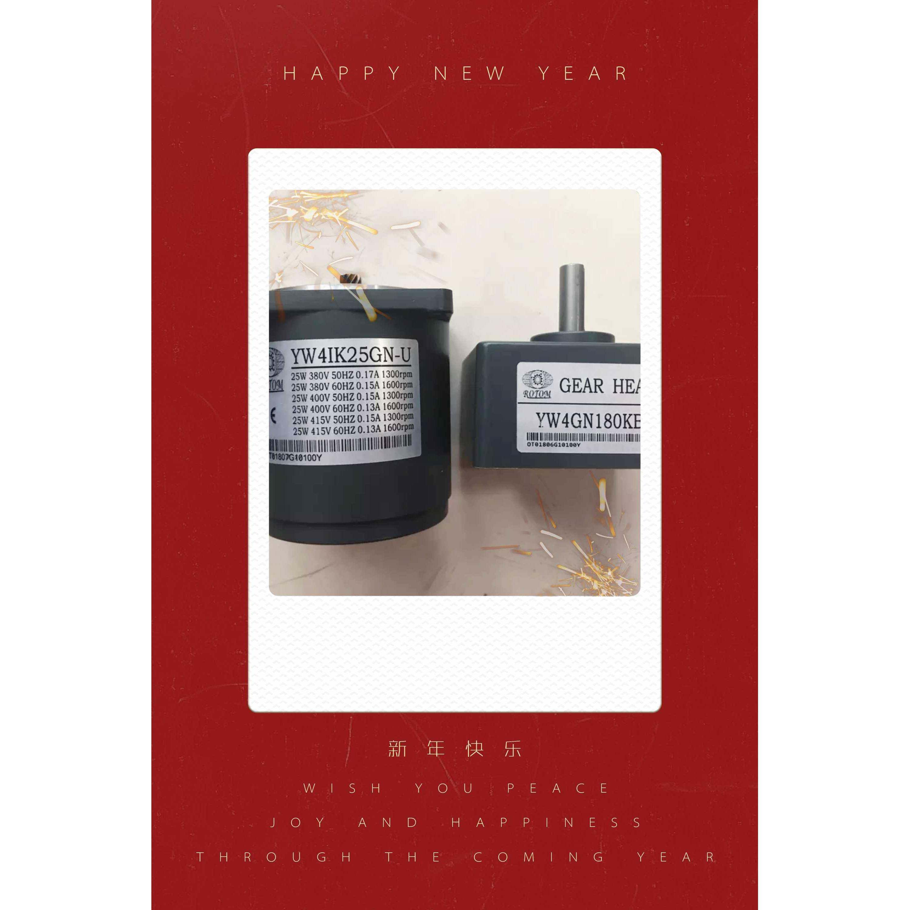 台湾YW4IK25GN-U ROTOM三相马达电机 YW4GN180KB 油水分离减速机