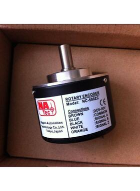 全新NC-1000ZC NC-500ZC旋转增量式编码器实心轴径8脉冲1000