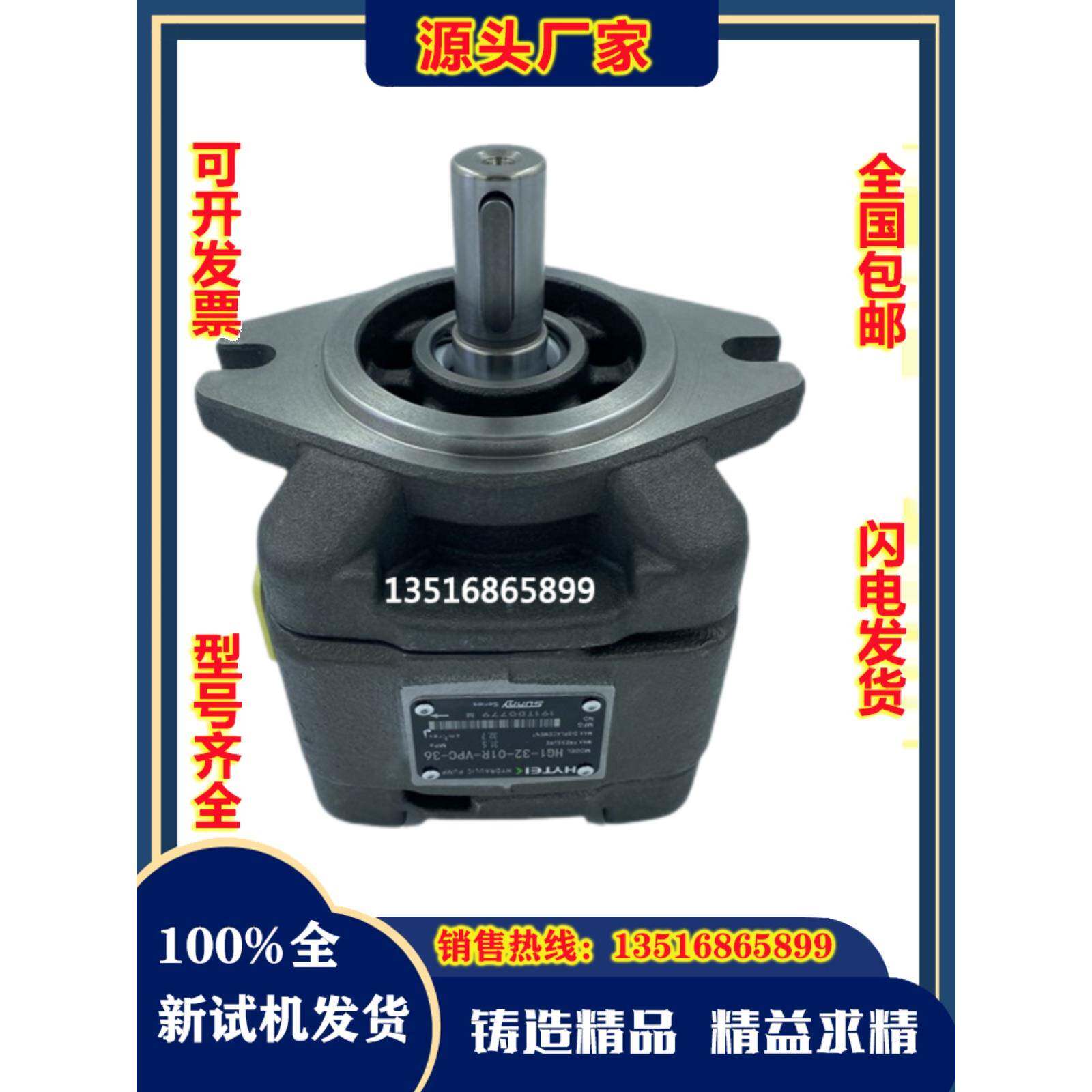 美国桑尼SUNNY内啮合齿轮泵HG1-25-01R-VPC齿轮泵HG1-32-01R-VPC