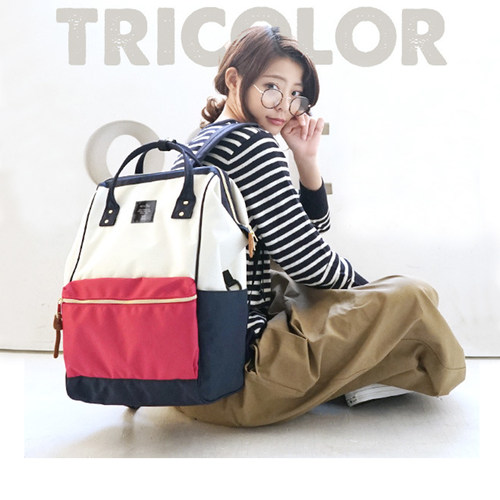 特大号日本乐天anello双肩包书包