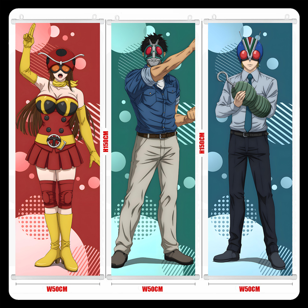 东岛丹三郎想成为假面骑士 百合子一叶莉丝 挂画海报壁画谷子周边