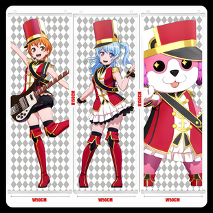 BanG Dream! 北泽育美 松原花音 奥泽美咲 挂画海报壁画挂饰周边