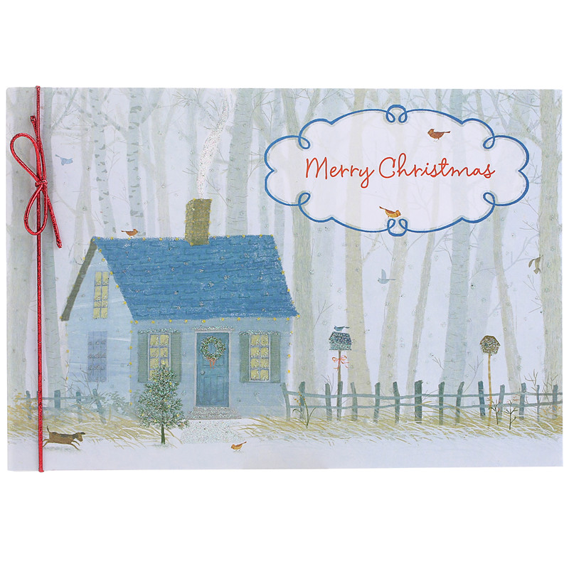 Hallmark贺曼贺卡 创意定制手工圣诞卡片 圣诞节贺卡9XMS5915