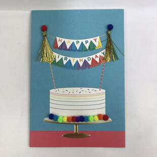 贺曼Hallmark欧美原版进口手工贺卡生日送礼纪念日祝福