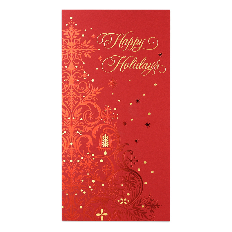 贺曼贺卡圣诞节祝福礼物卡片