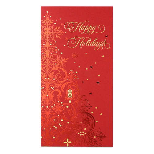 贺曼贺卡圣诞节祝福礼物卡片