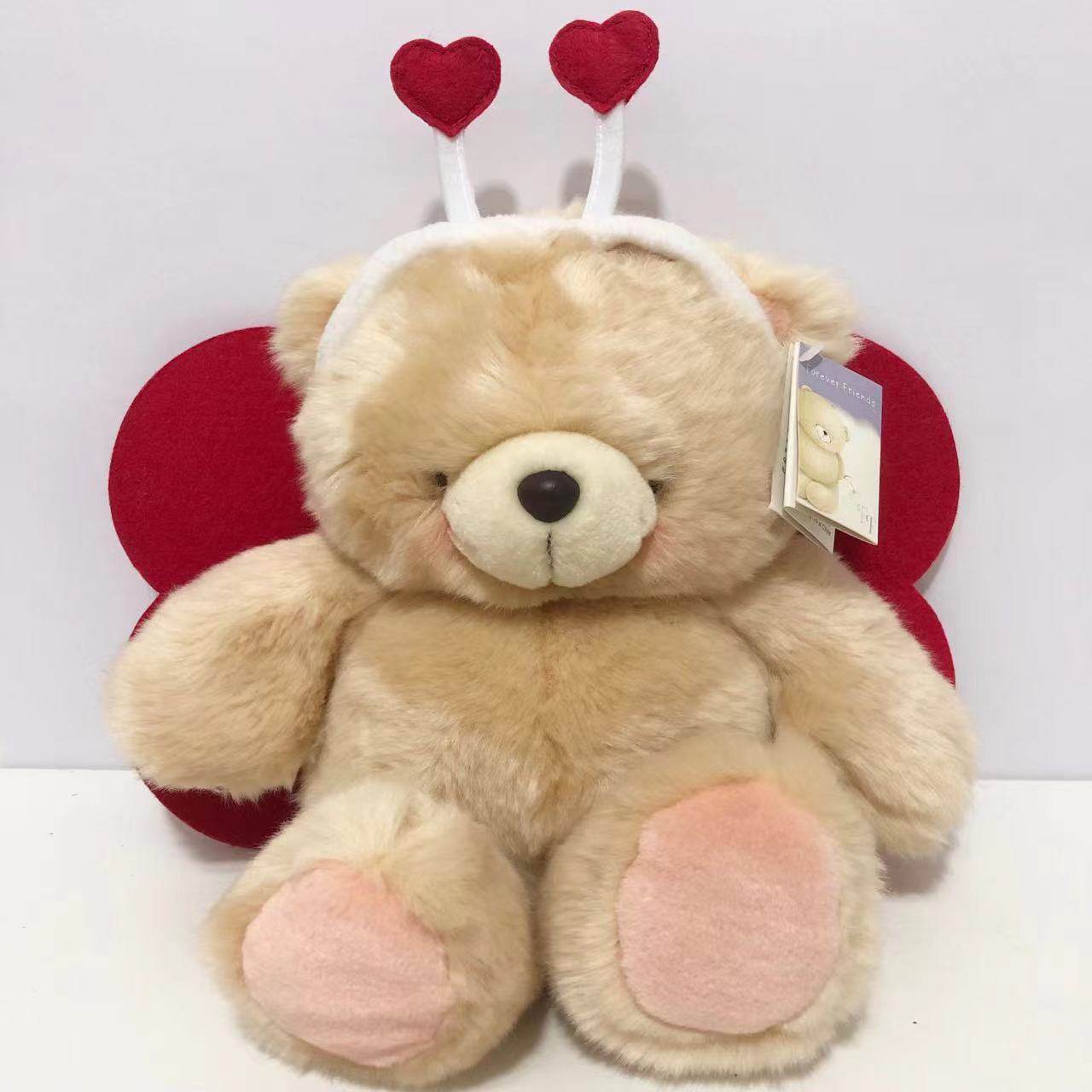 hallmark贺曼欧美原版8寸爱意熊 无底座 无塑料盒包装 介意勿拍