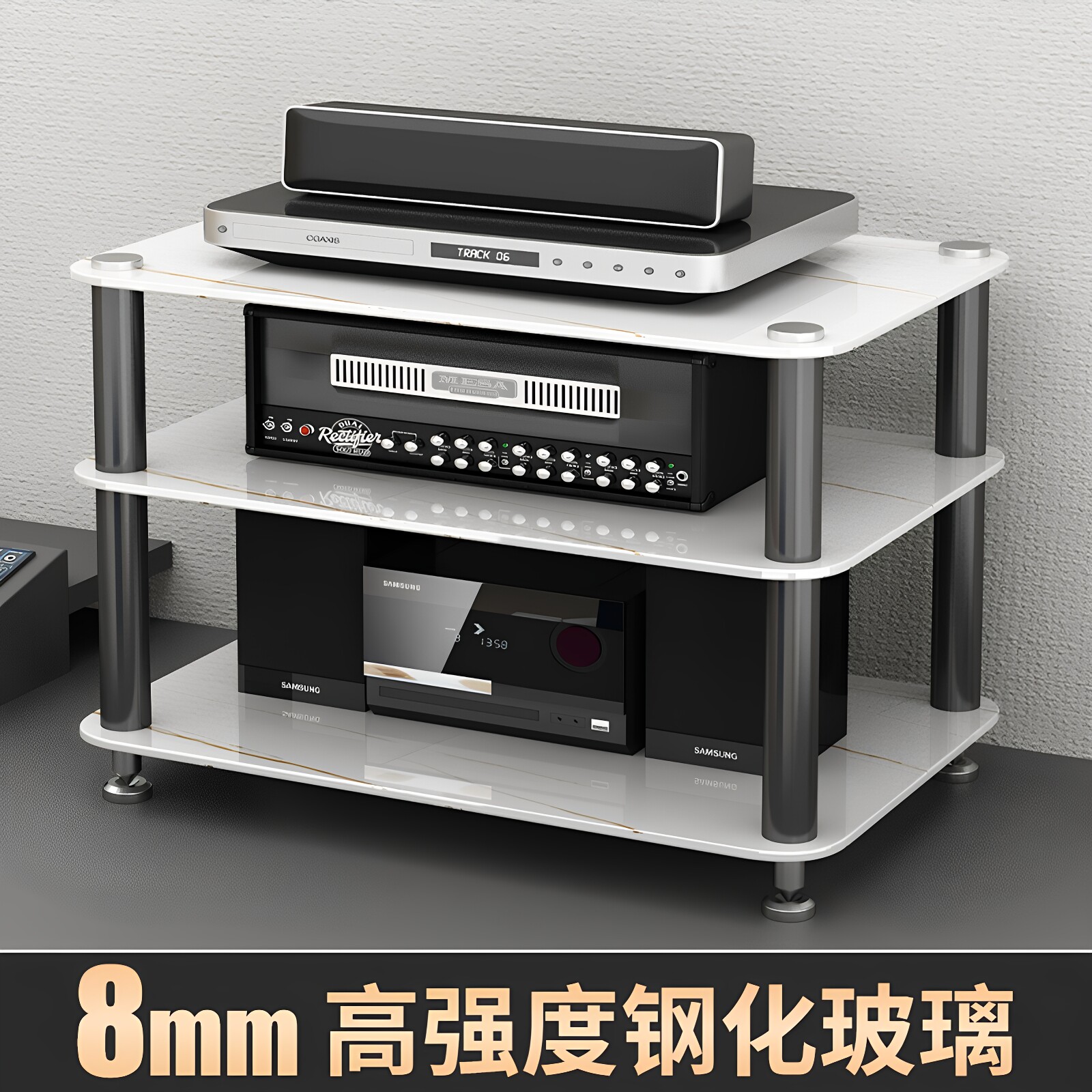 音响机架高端功放机柜家用台式架图片