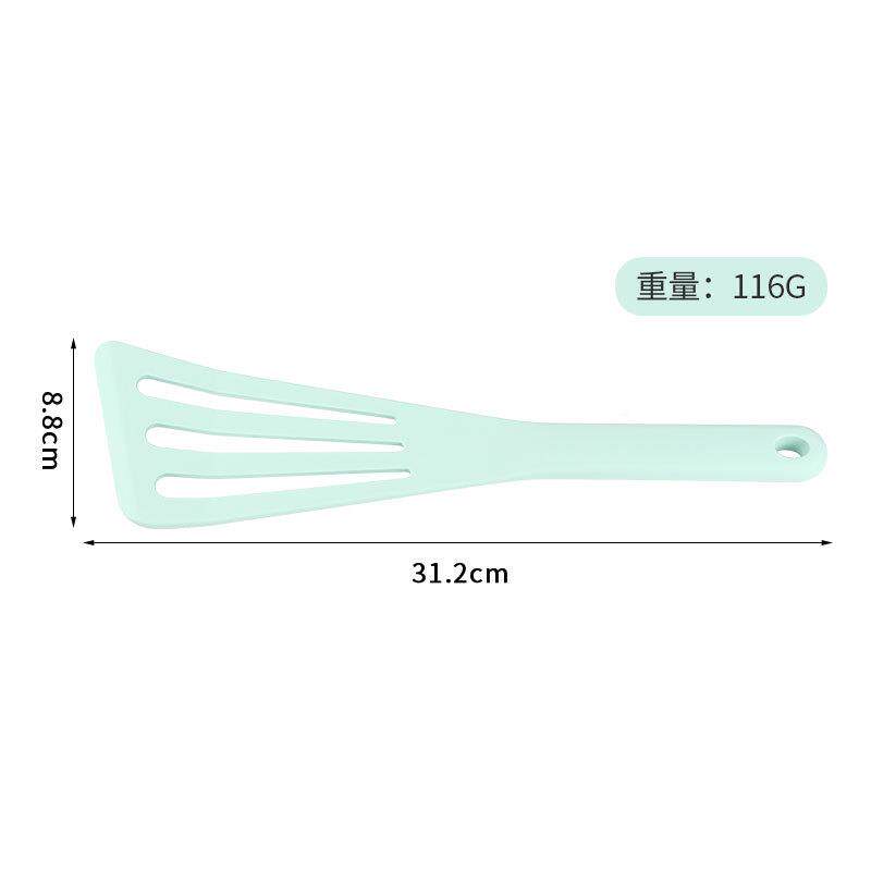 新品粘大号硅胶煎用不锅煎鱼IC-20240铲一体全包斜家边牛排漏铲铲