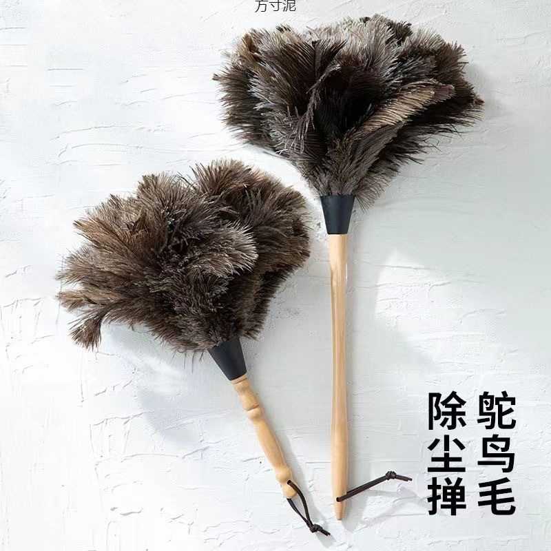 鸵鸟毛除尘扫掸子小迷你打扫卫生掸灰尘车用掸子床上扫灰一件