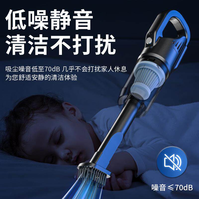 跨境线车载吸尘器大吸力车家两用宠物毛发清洁通用吸尘器