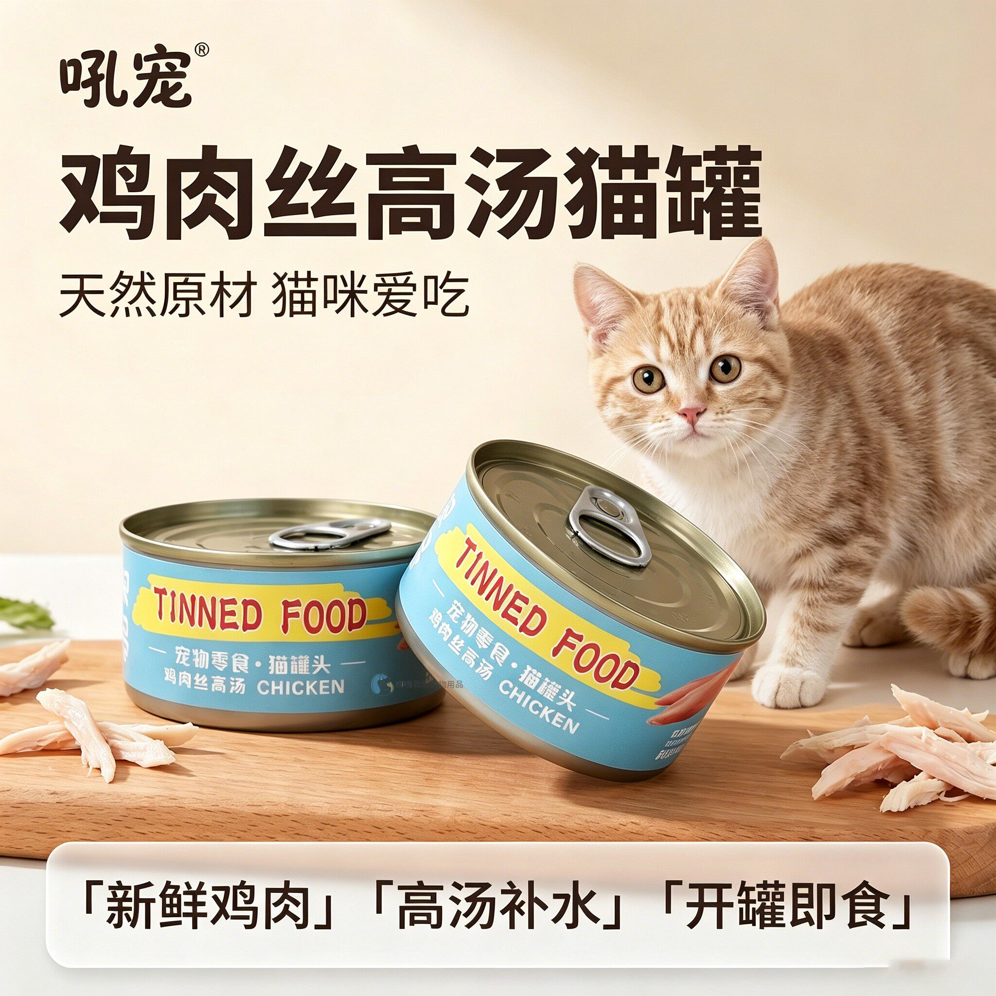 孕猫母猫专用猫咪补水罐头猫汤罐湿粮零食营养品小猫食物高汤流食