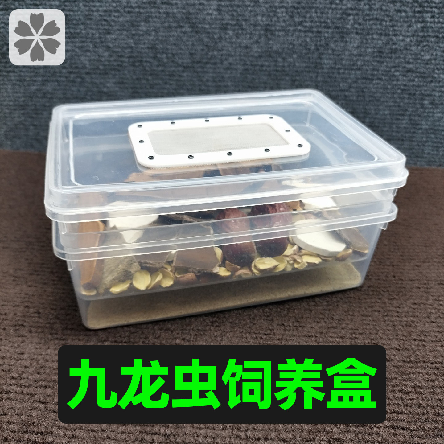 九龙虫饲养盒双层透气饲养箱