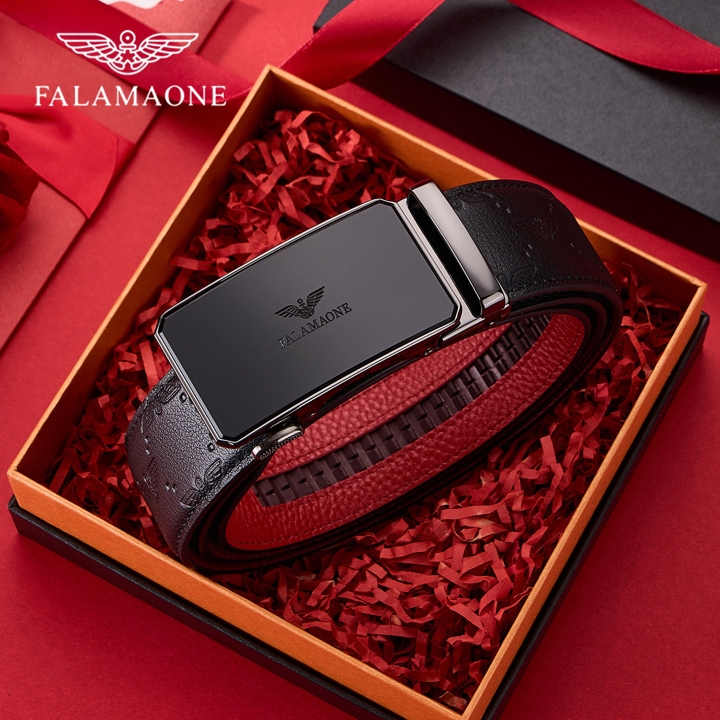 falamaon男士皮带真皮自动扣腰带男商务高档裤带本命年新年礼物,服饰配件/皮带/帽子/围巾,腰带/皮带/腰链,淘宝优惠券,粉丝福利购,淘宝优惠卷