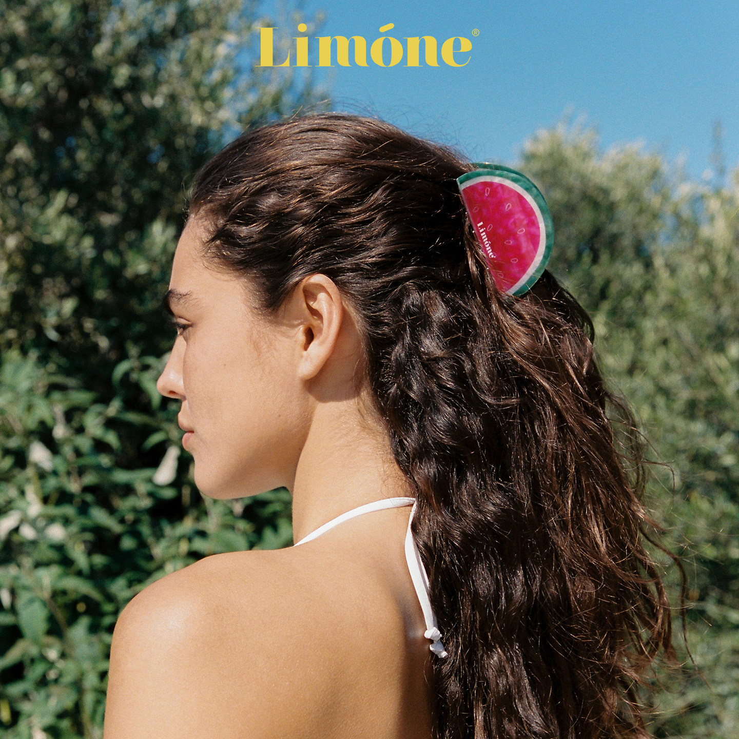 Limone水果系列亚克力发夹头饰图片