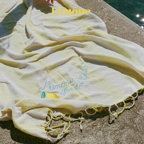 【yigenanaya同款】Limone透气薄款复古彩条沙滩巾不沾沙度假拍照