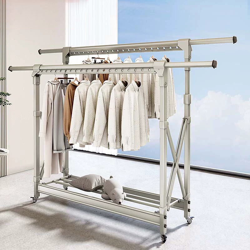 晾衣架落地折叠室内家用阳台