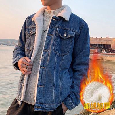 冬牛仔夹克男Autumn Men jeans Jacket Winter Coat Denim Jacket