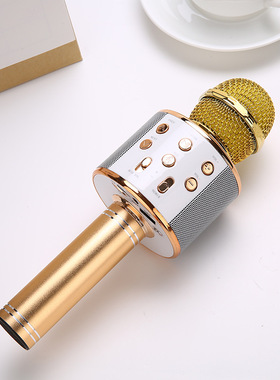 Kids Microphone Bluetooth Speaker Home KTV Микрофон