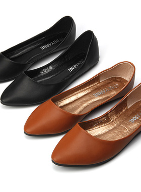 summer flat shoes for women fashion sandals40 尖头平底单鞋女