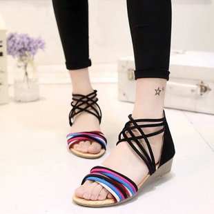 shoes 女 new 平跟凉鞋 2017 sandals women summer ladies