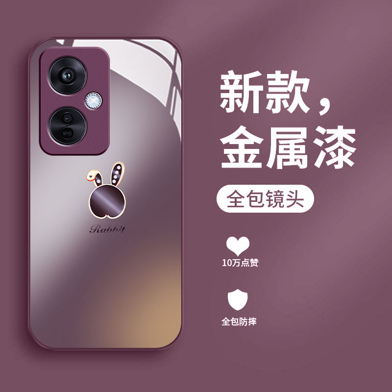 新款oppoK11玻璃手机壳