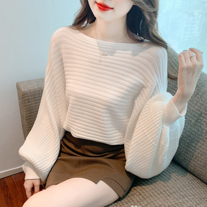 womenclothes灯笼袖毛衣