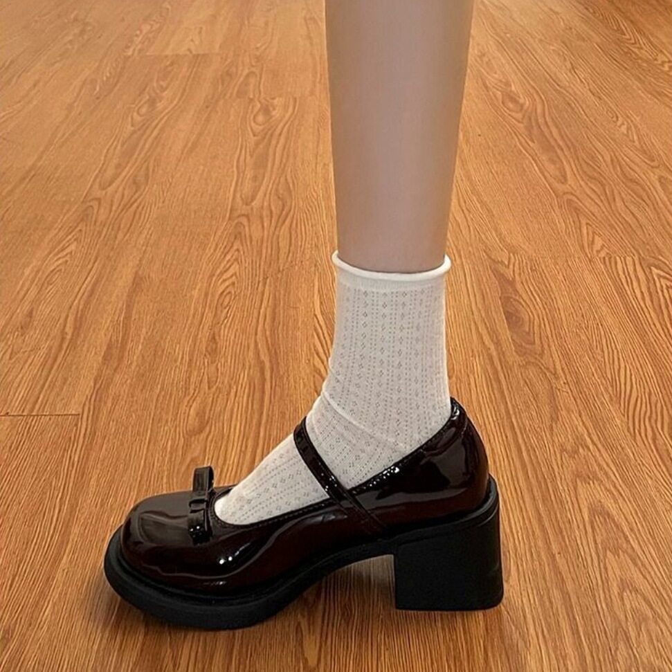 shoeswomen蝴蝶结日系松