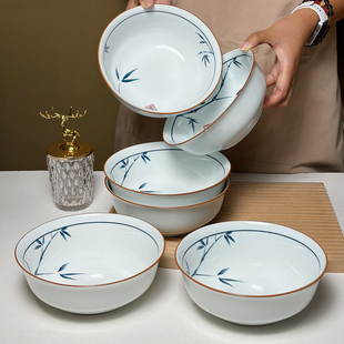 7英寸面碗家用2026新款高颜值大号汤面碗陶瓷碗个人专用泡面条碗