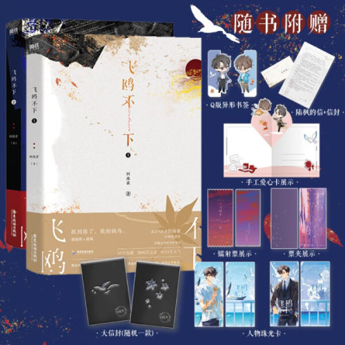 飞鸥不下：全2册 回南雀高口碑代表作长佩文学网top作品盛珉鸥x陆枫都市青春言情小说磨铁官方正版书籍