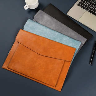 a4双口袋皮质文件袋纸档案袋男款文件夹文件包加厚防水资料按扣防水商务公文袋办公合同票据收纳袋手提大容量