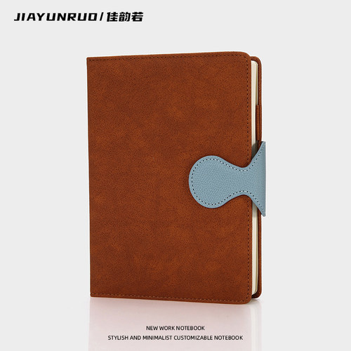 a5笔记本本子定制可印logo封面礼盒2025年新款高颜值精致高级考研商务工作蜂窝纹黑色硬皮可平摊横线记事本