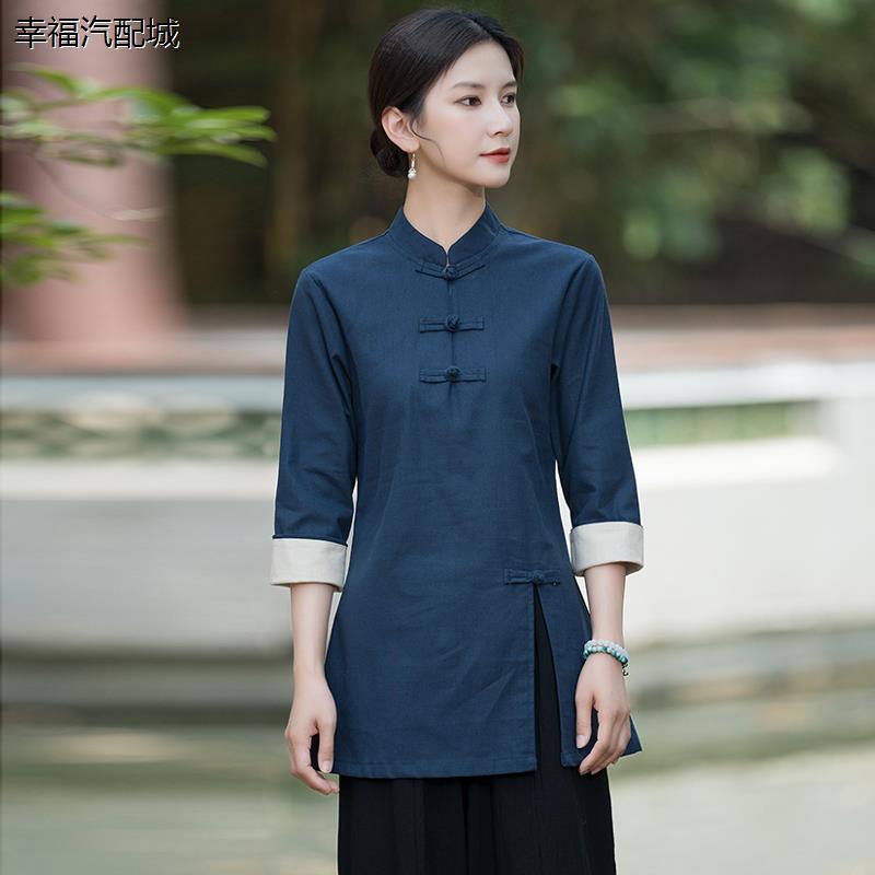 禅意衣服中式女装中国风