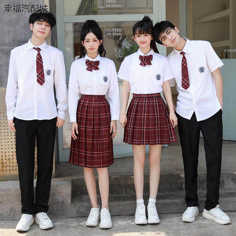 英伦学院风校服套装高初