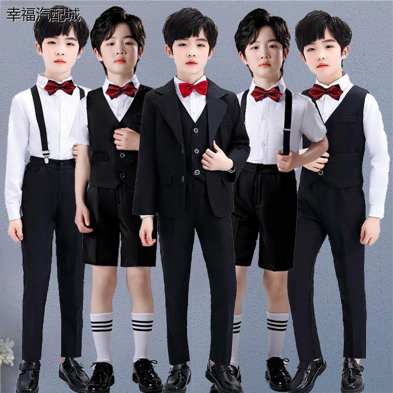 儿童西装套装男童礼服幼