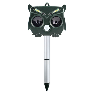 黄鼠狼驱赶神器户外驱狗驱猫神器太阳能驱鸟驱动物超声波驱赶器