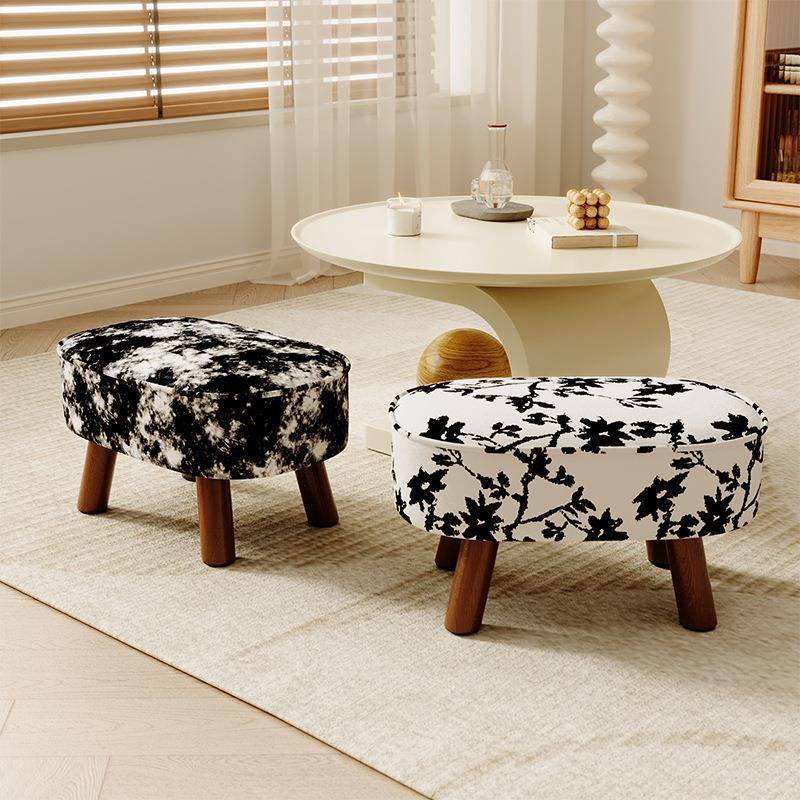 小凳子家用奶油沙发凳茶几凳实木板凳门口换鞋凳客厅软包矮凳拉车,五金/工具,草坪网/草坪墙/工地围挡草坪,淘宝优惠券,粉丝福利购,淘宝优惠卷