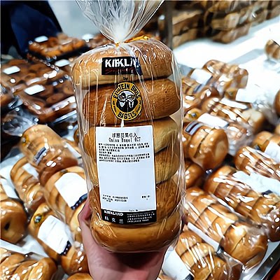 开市客综合bagel贝果6个装